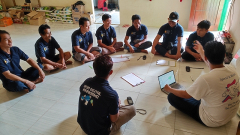 Briefing Tim Spasial PRM Desa Nahakramo